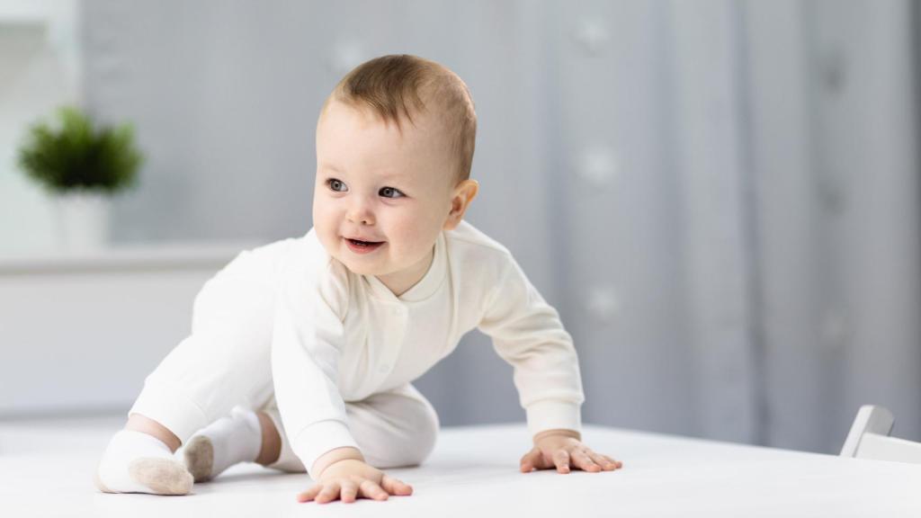 Bebé sonriente