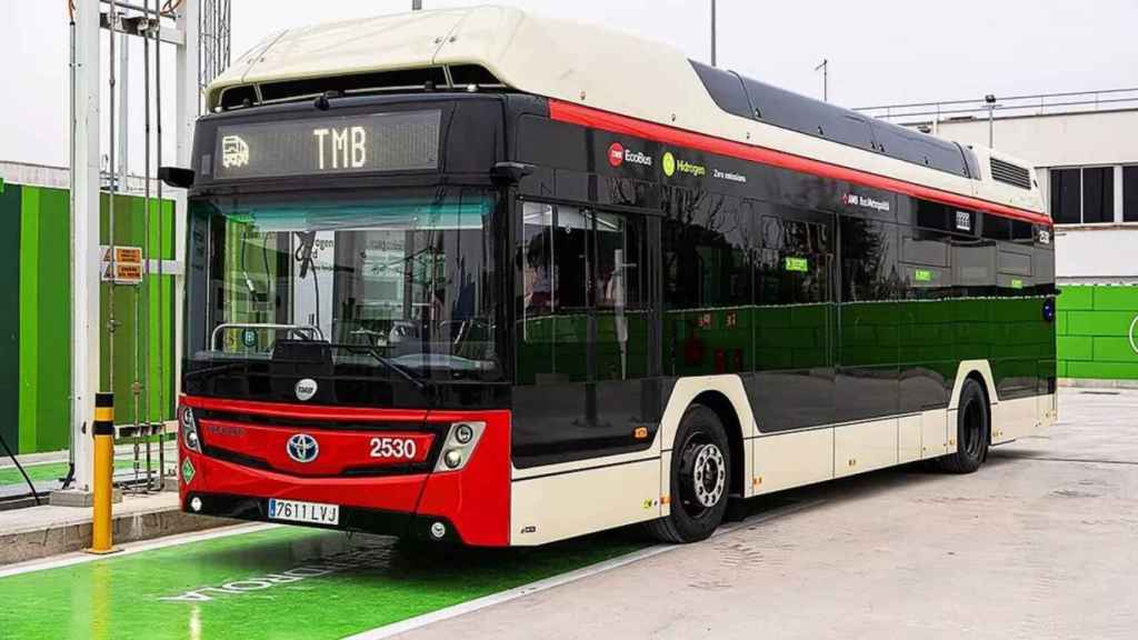 Autobús d'hidrogen verd de Barcelona / TMB