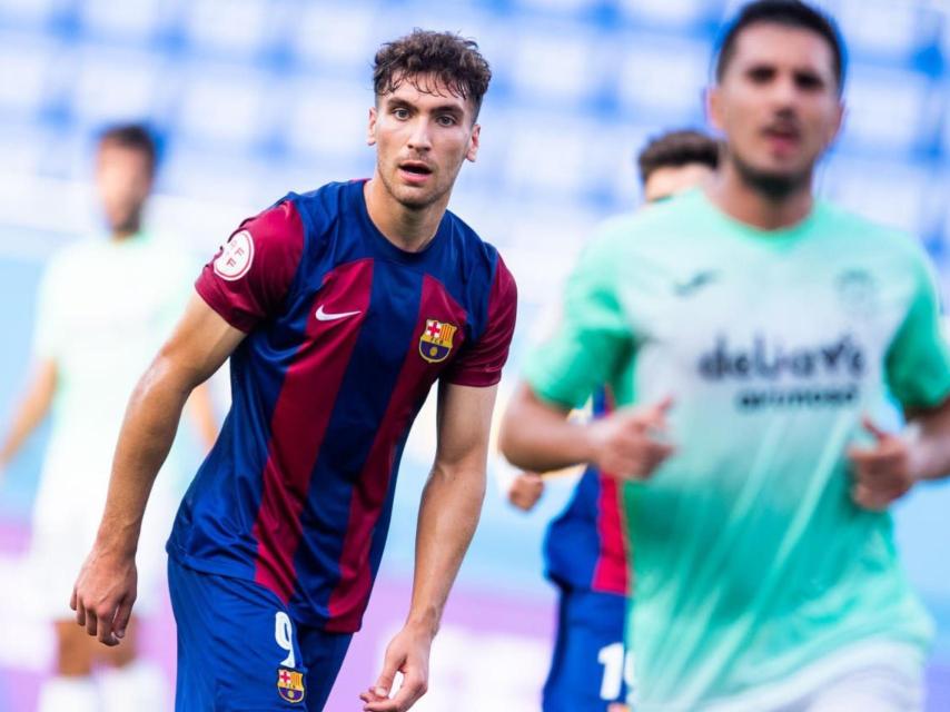 Diego Percan, durante el partido contra el Fuenlabrada