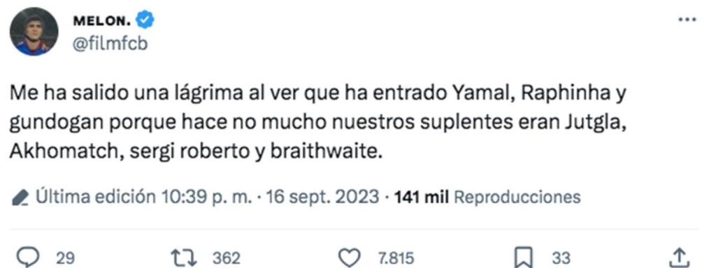 Las redes sociales enloquecen con el banquillo del Barça