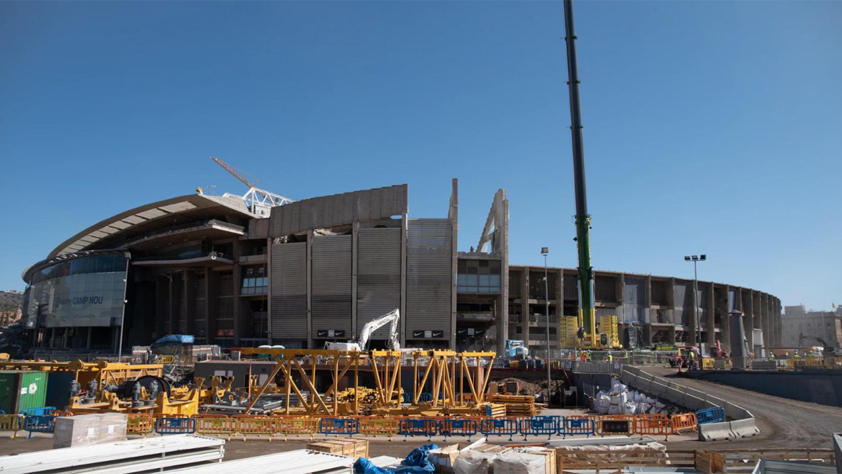 El FC Barcelona, multado por obras en horario ilegal de Limak