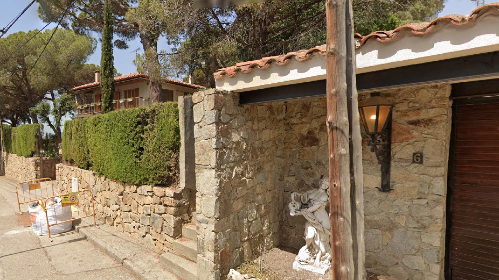 La casa de la que ha escapado la presunta víctima de un secuestro