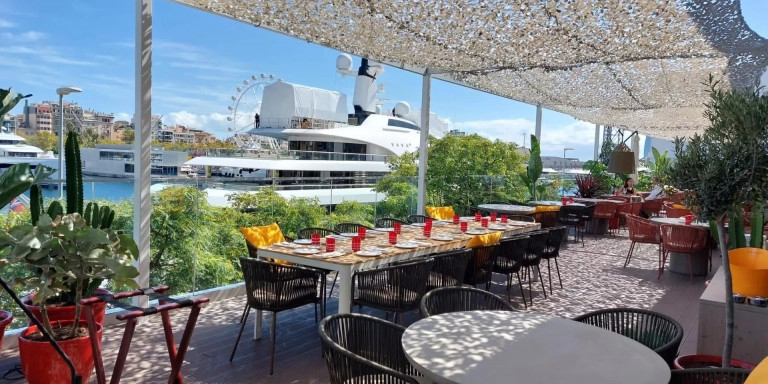 Terraza del Vraba, en el Port de Barcelona / CEDIDA