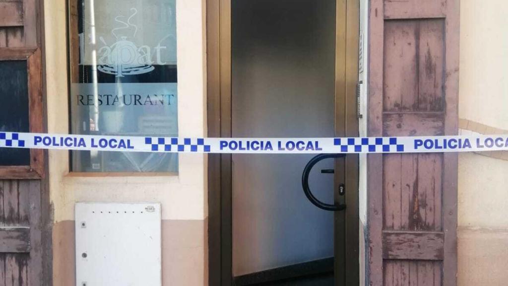 El Restaurante l'Àpat, atacado de madrugada