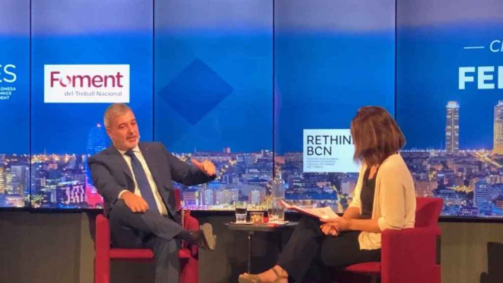 L'alcalde de Barcelona, Jaume Collboni, a Foment del Treball / MA