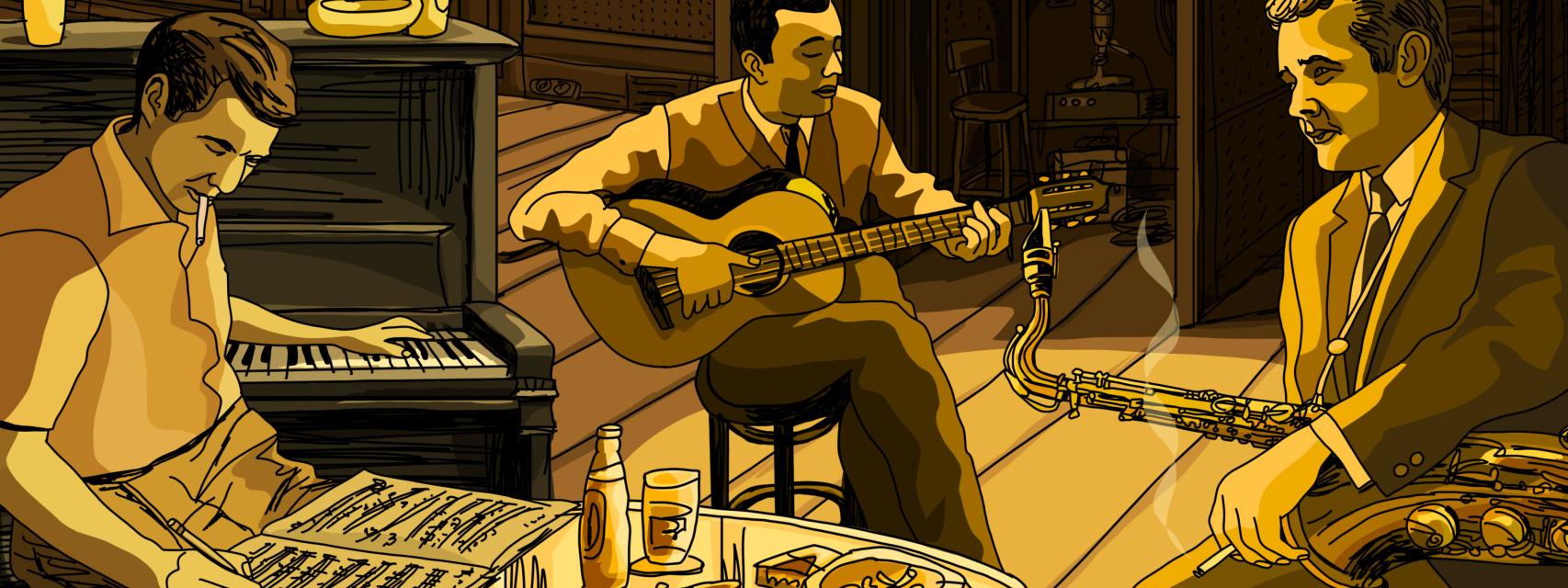 Una escena de 'Dispararon al pianista'