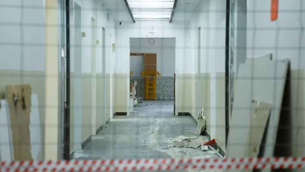 El EBM Pere Calafell sigue en obras / Ajuntament de Barcelona