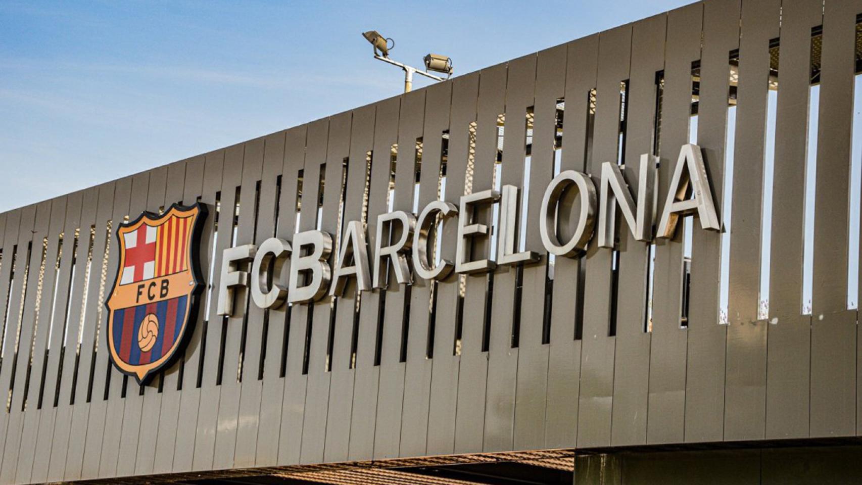 Imagen de la fachada de la Ciutat Esportiva del FC Barcelona