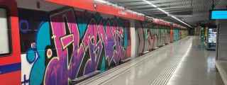 Vandalizan la estación de metro de la Sagrera / CEDIDA
