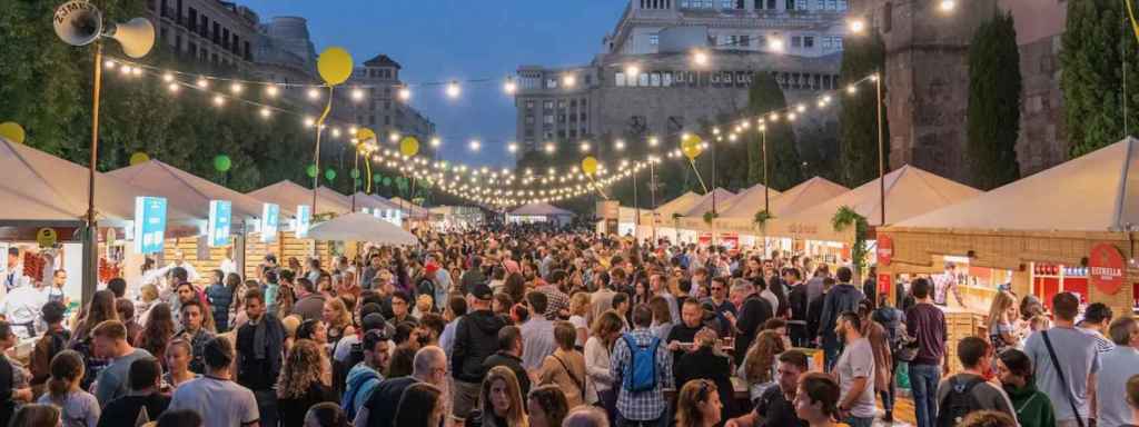 El Mercat de Mercats en una edició anterior / ARXIU