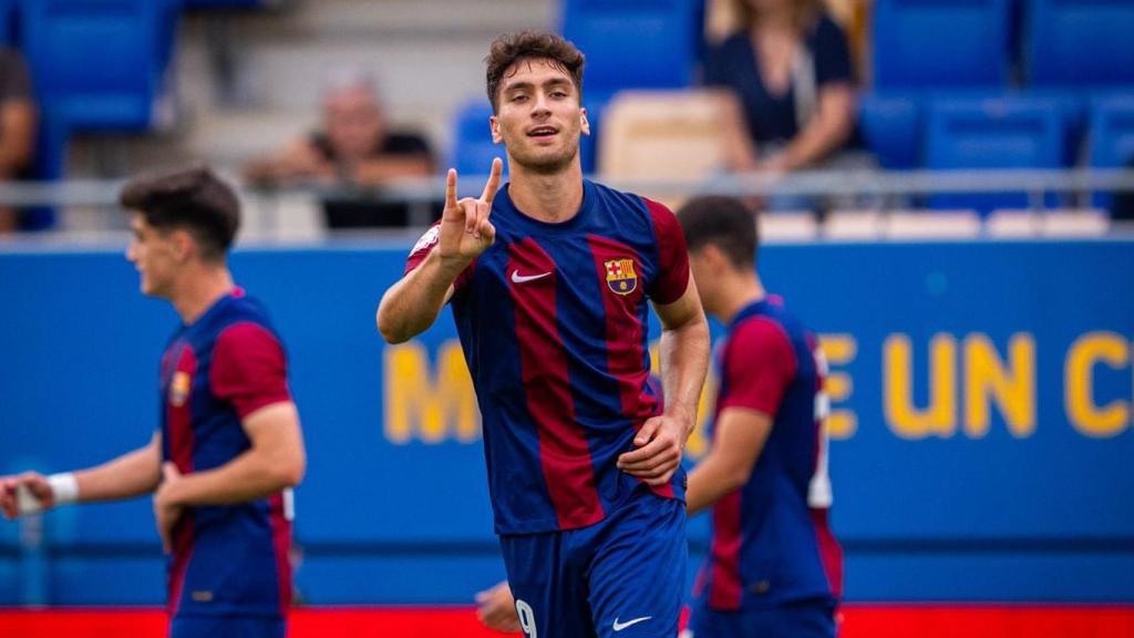 Diego Percan se viste de héroe en el partido del Barça B contra el Teruel