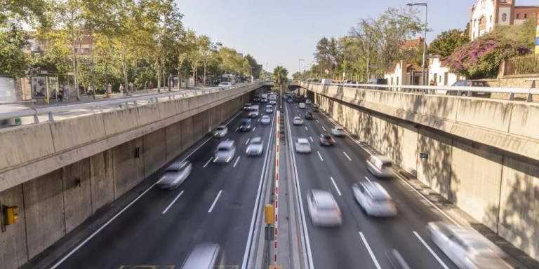 Tráfico en la ronda de Dalt / AJ BCN