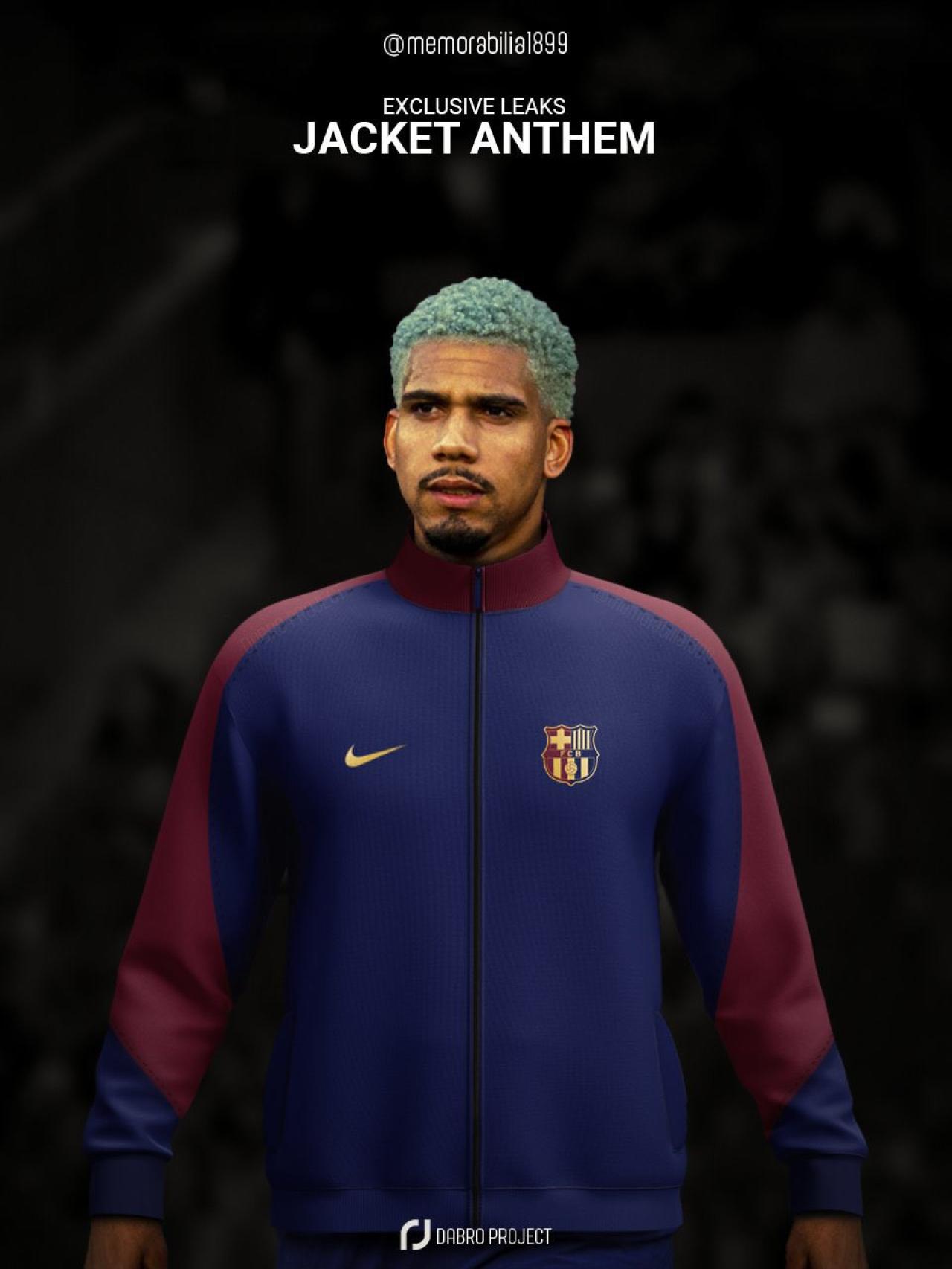 La chaquete que usará el Barça en la próxima temporada