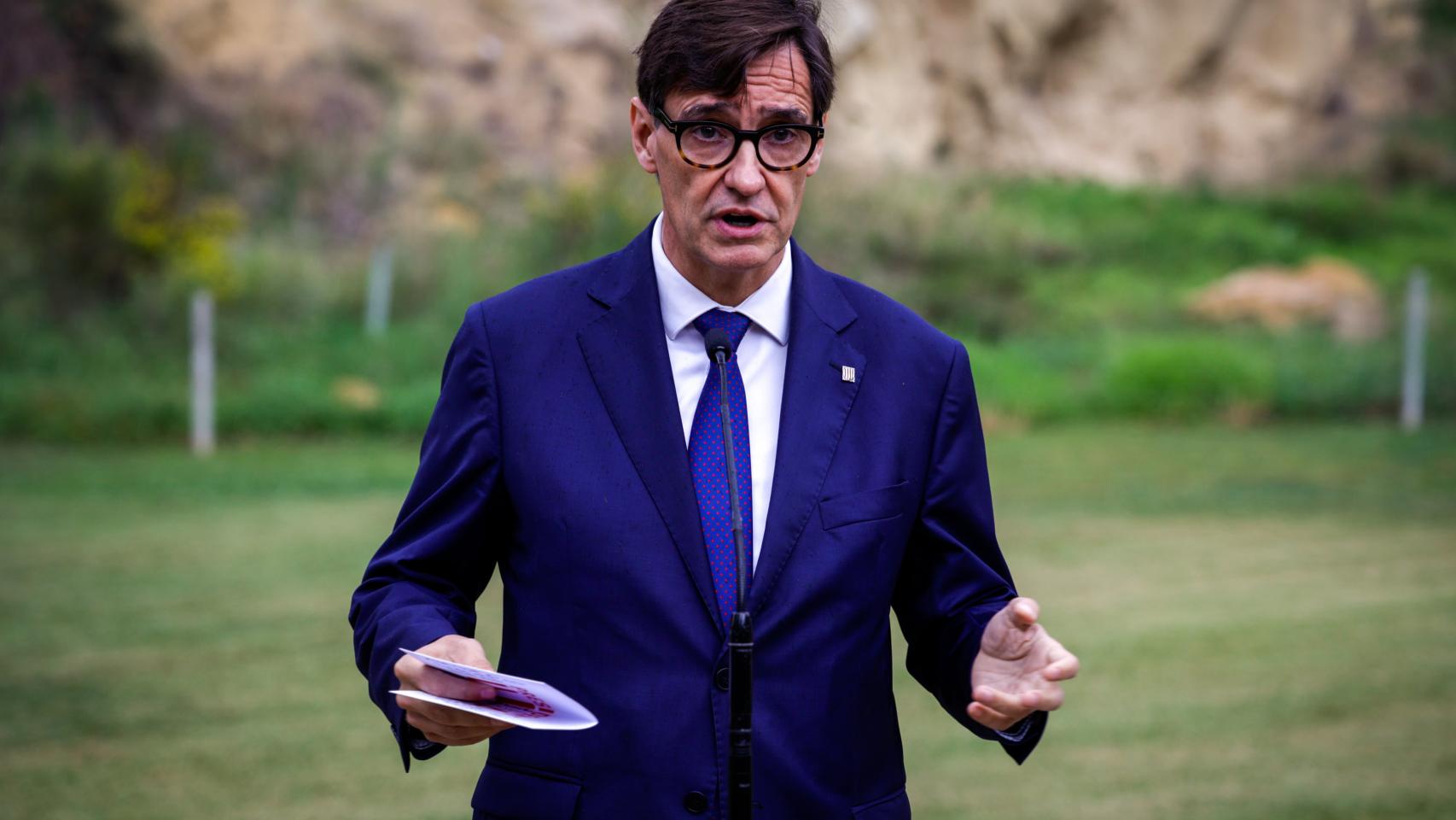 El líder del PSC, Salvador Illa