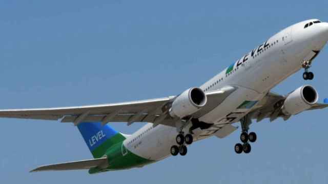 Un avión de la compañía Level