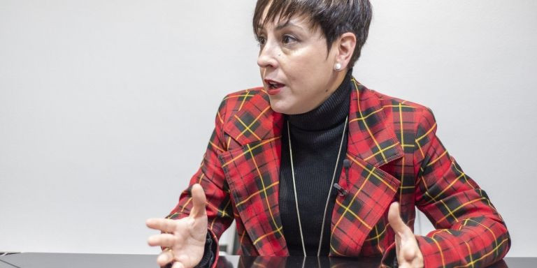 Núria González en una entrevista para Metrópoli Abierta / LENA PRIETO