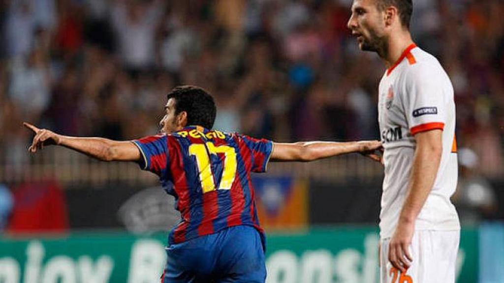 Gol de Pedro al Shaktar