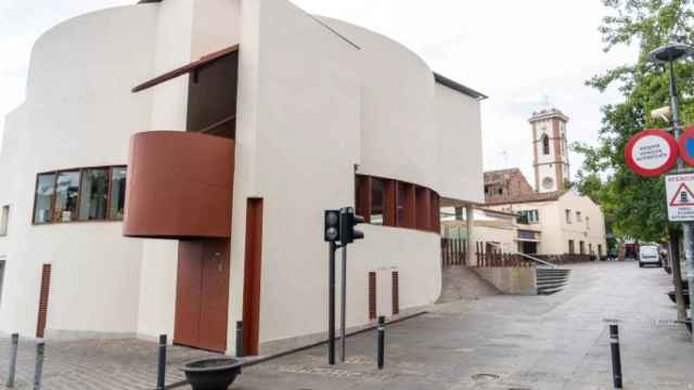 El centro de la ciudad de Matadepera, el municipio más rico de Catalunya