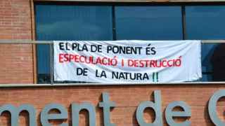 Manifestación en contra del 'Pla de Ponent' / ECOLOGISTES EN ACCIÓ