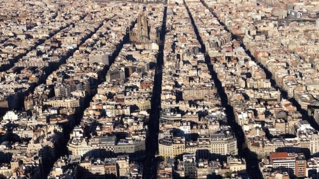 Imatge de les característiques illes del districte de l'Eixample / AJUNTAMENT DE BARCELONA