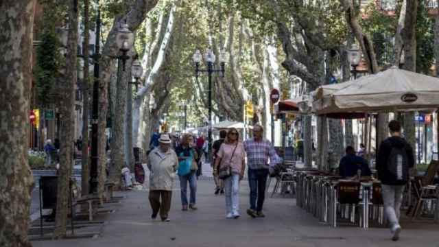 Rambla del Poblenou / HUGO FERNÁNDEZ