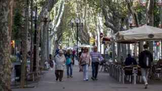 Rambla del Poblenou / HUGO FERNÁNDEZ