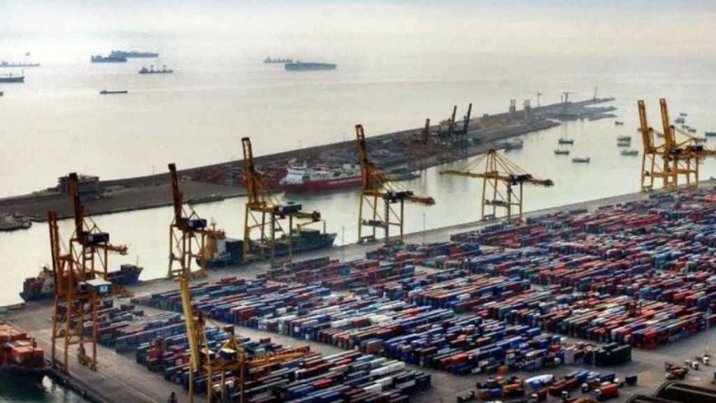 Imagen del Puerto de Barcelona. / EFE- Albert Olivé.