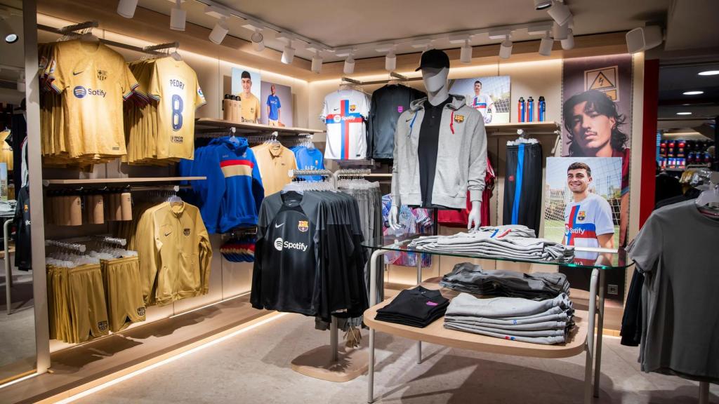La Barça Store ubicada en la ciudad de Madrid