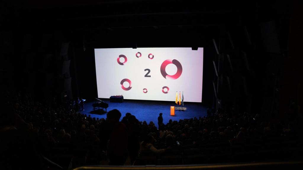 El escenario de los premios de Foment