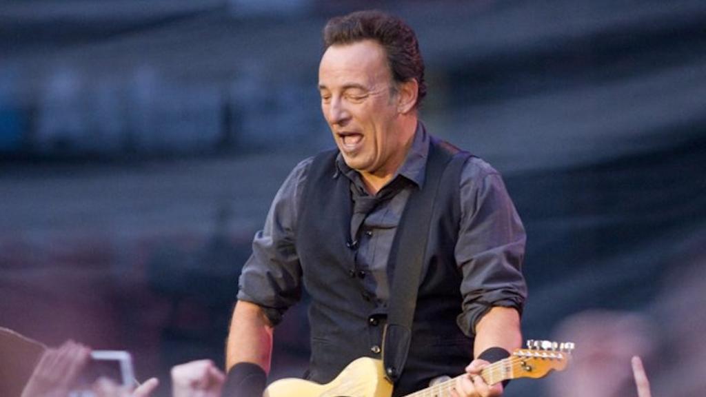 Imatge de Bruce Springsteen en un dels seus concerts
