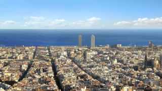 Vista panorámica de Barcelona