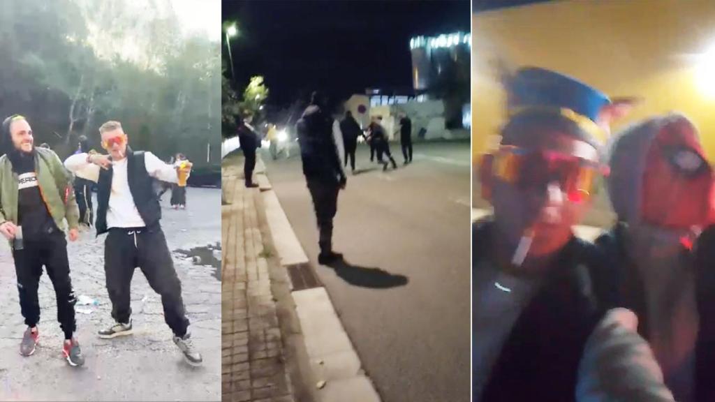 Tres imágenes de la verbena de los Fear Hooligans por Halloween