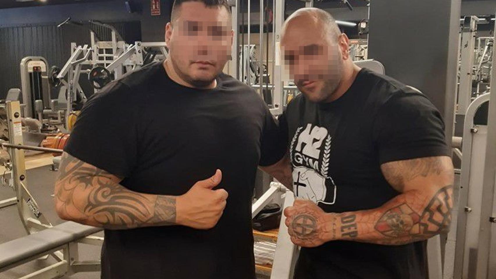 Francisco Pérez, alias 'Paco el Gordo' (izq) y David Pozzi (derecha)