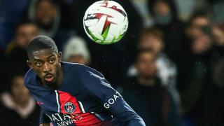 Ousmane Dembelé, durante un partido con el PSG esta temporada