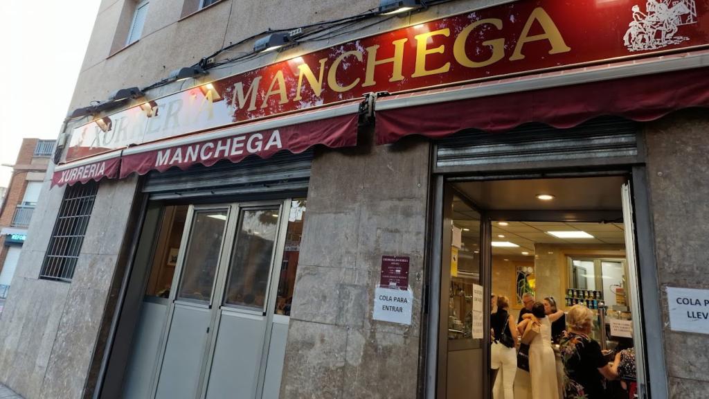 Entrada a la Xurrería Manchega