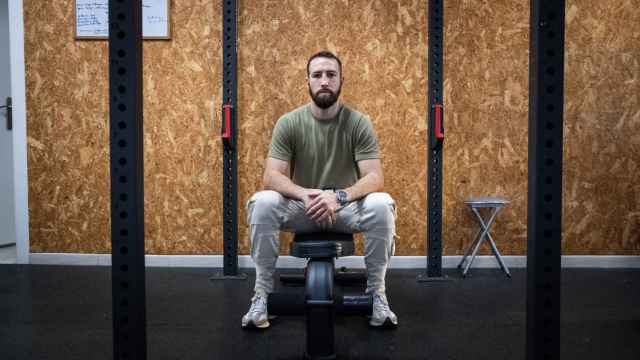 Sandor Martín durante una entrevista con Metrópoli