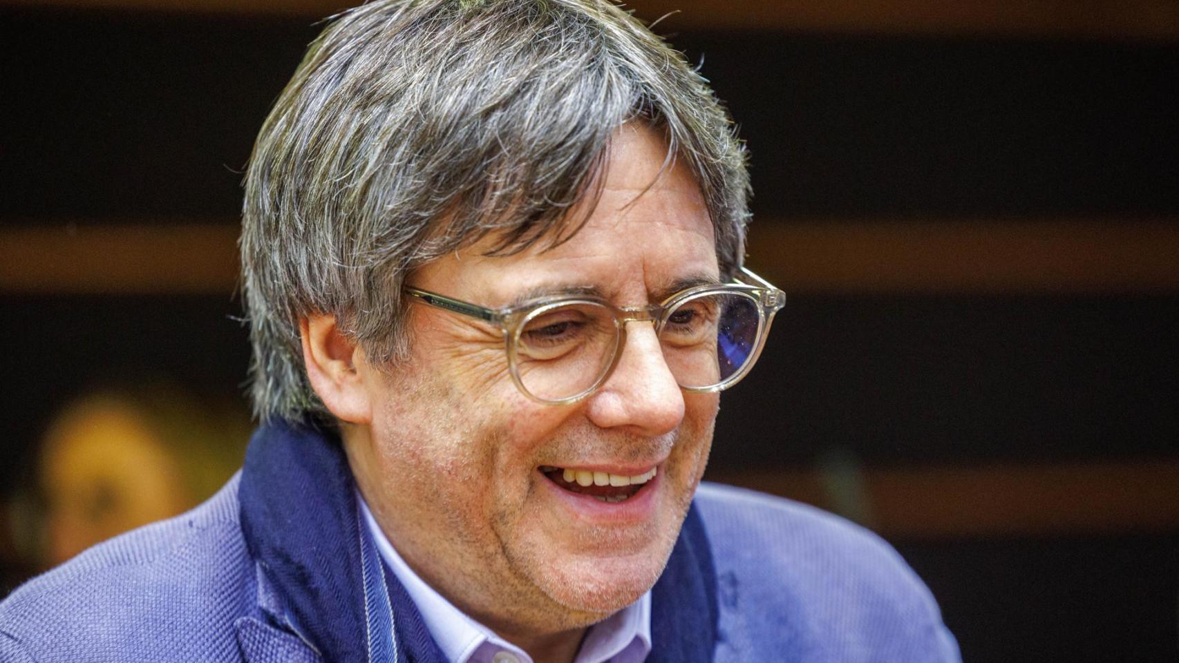 El líder de Junts, Carles Puigdemont, en Bruselas