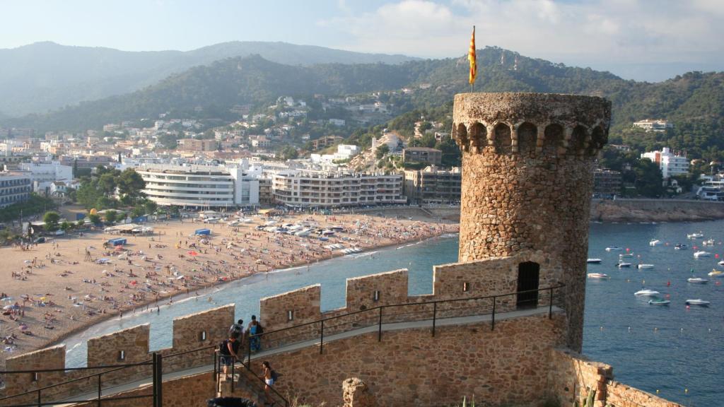 Vistas des del Castillo de Tossa de Mar