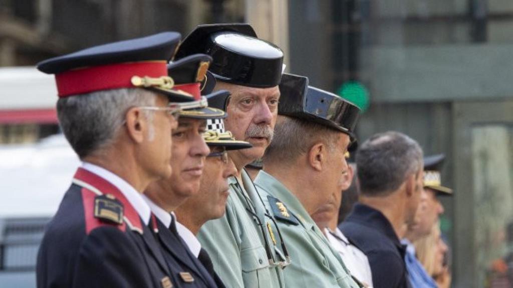 El general Pedro Garrido, ahora en la reserva, en un acto oficial