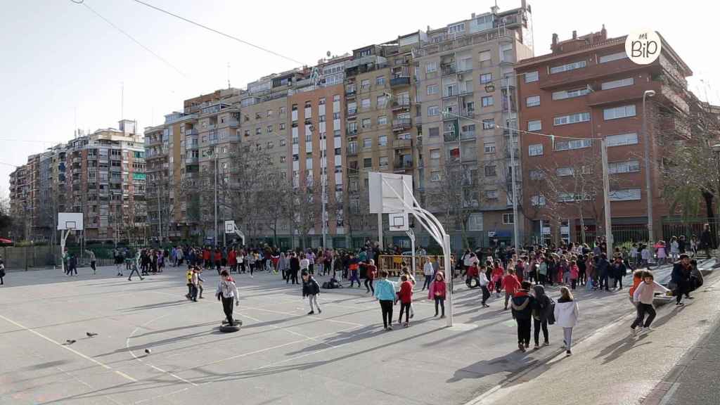 Pati de l'escola Busquets i Punset