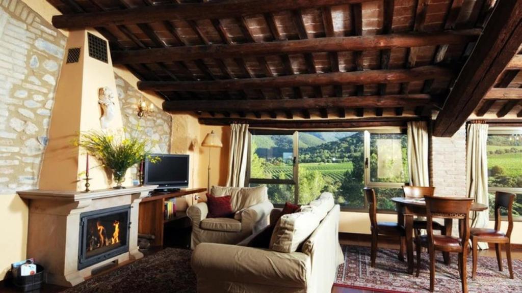 Interior del Castillo de Riudabella