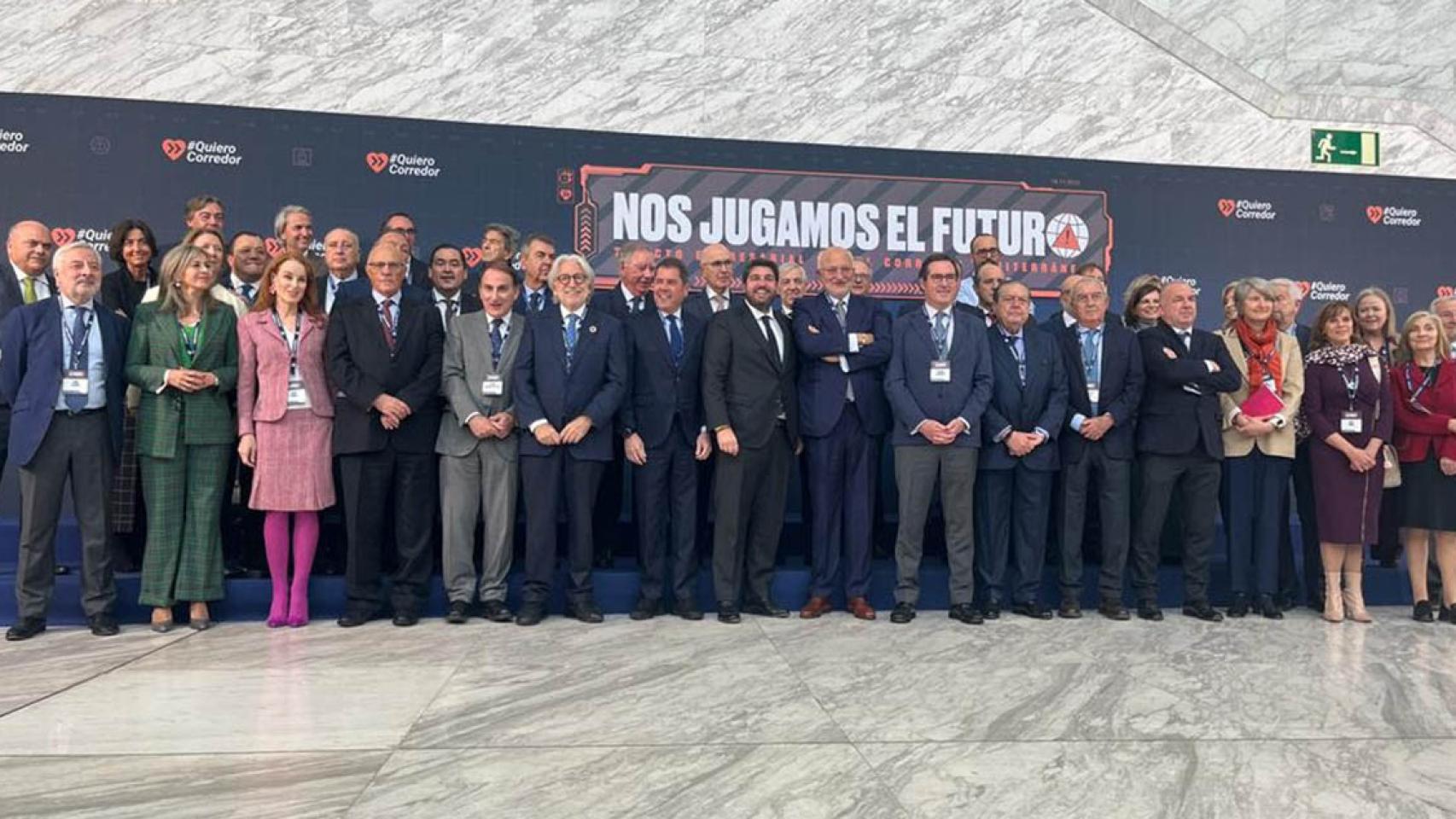 El movimiento #QuieroCorredor #VullCorredor concentra 1.900 empresarios en Madrid para hacer esta reivindicación