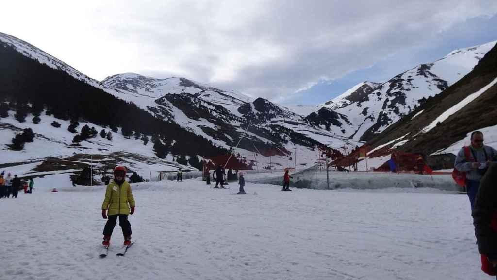 Entrada a les pistes d'esquí de la Vall de Núria, propietat de FGC