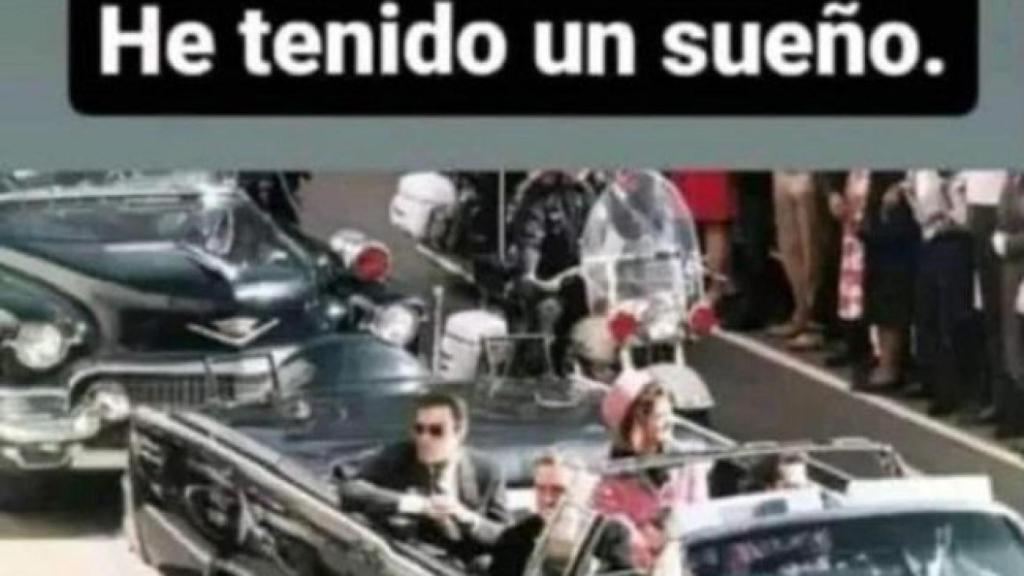 Montaje difundido por un edil del PP en Gimenells (Lleida)