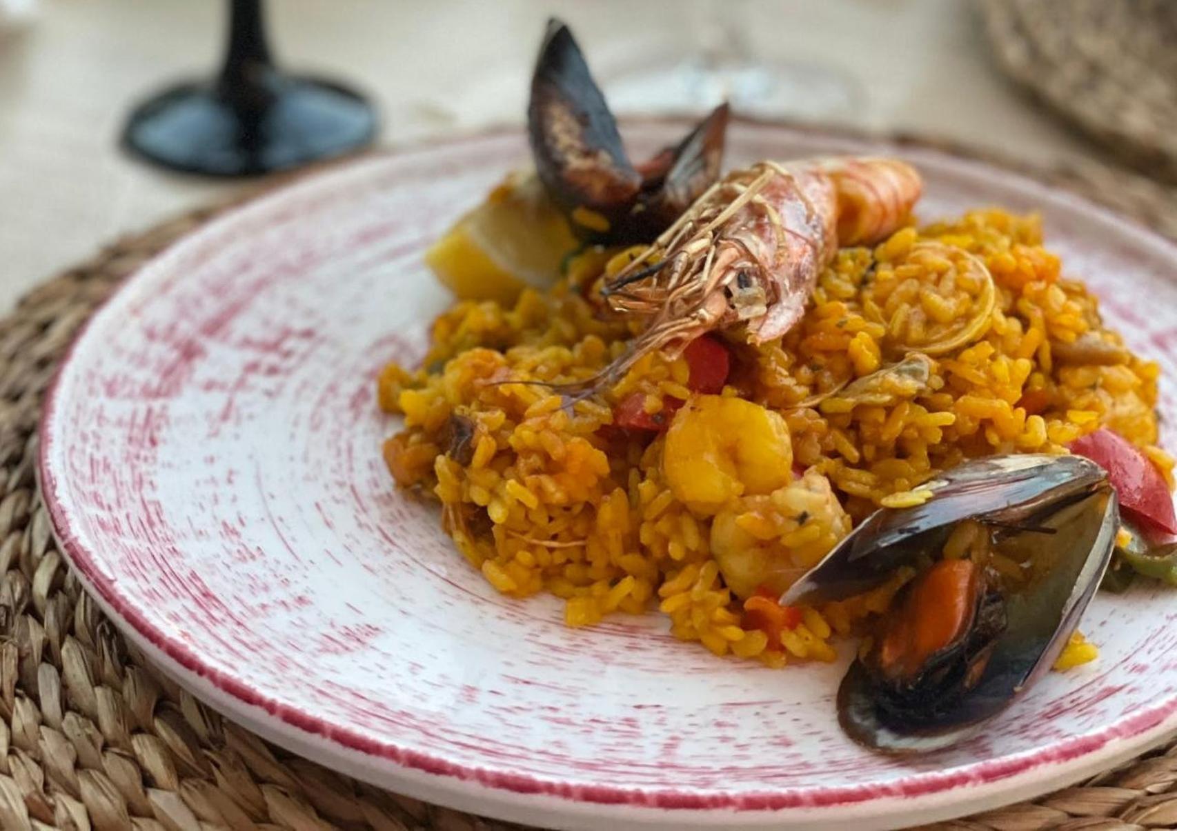 Plato de paella