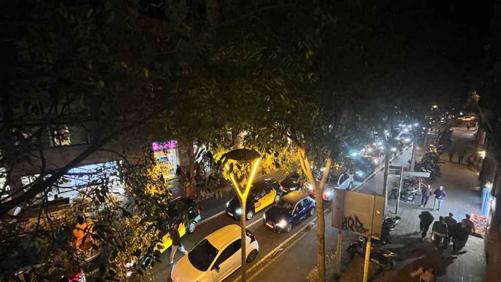 Caos circulatorio en el Eixample