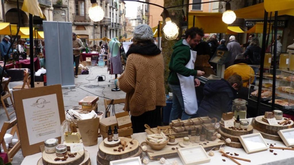 Puestecitos en la Feria de Solsona