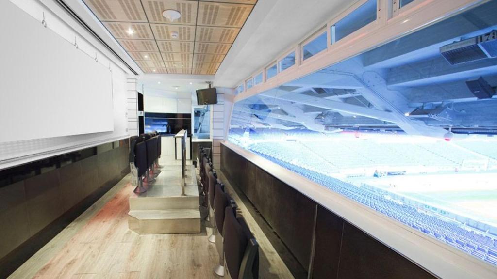 Palcos del Bernabéu