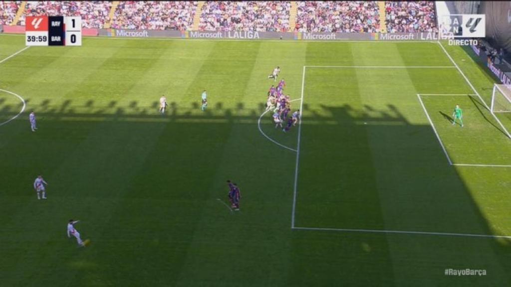 El fuera de juego posicional de Óscar Valentín en el gol de Unai López