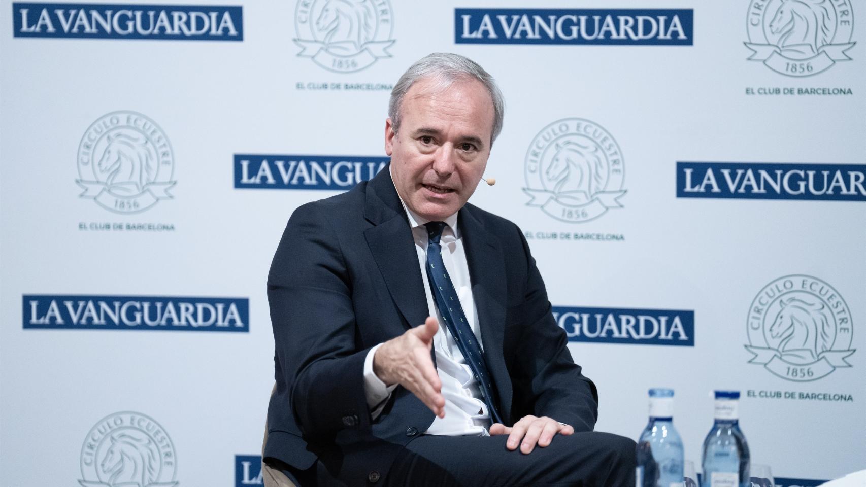 El presidente del Gobierno de Aragón, Jorge Azcón